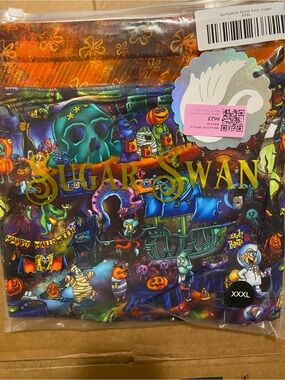 Sugar Swan 3xl bamboo SpongeBob Halloween joggers NWT